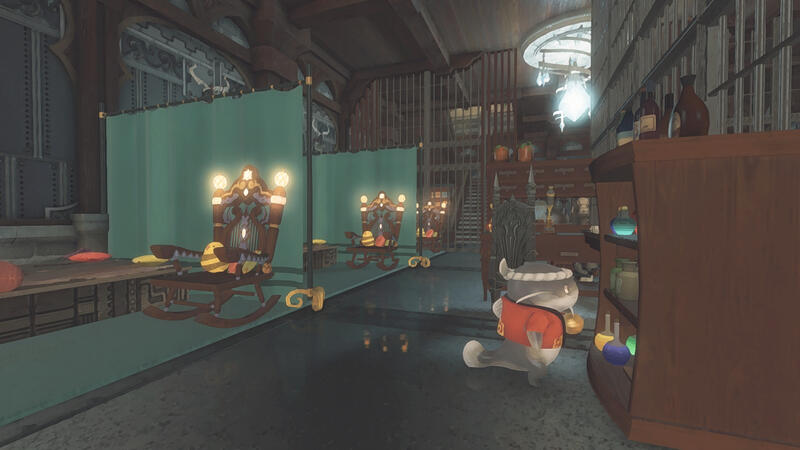 The Roost is the infirmary of the airship and is located right next to Storm's Mettle so fights can be treated immediately.