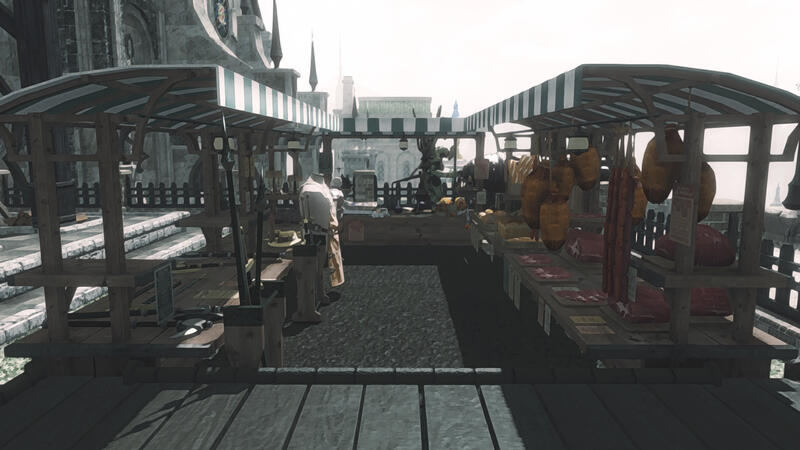 Skybound Sundries on the front deck is where the tribe members sell their wares to the guests and local residents once the airship lands.