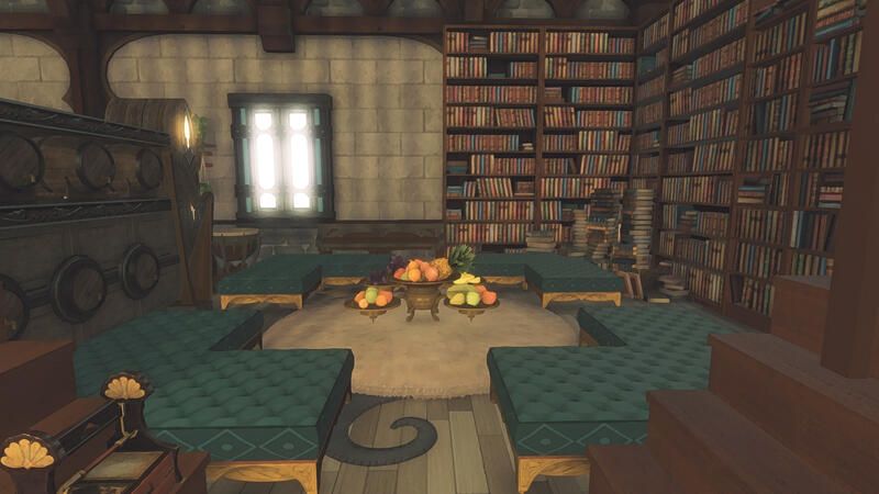 Crow's Nest is a small lounge area for the tribe to chill outside their respective rooms.
